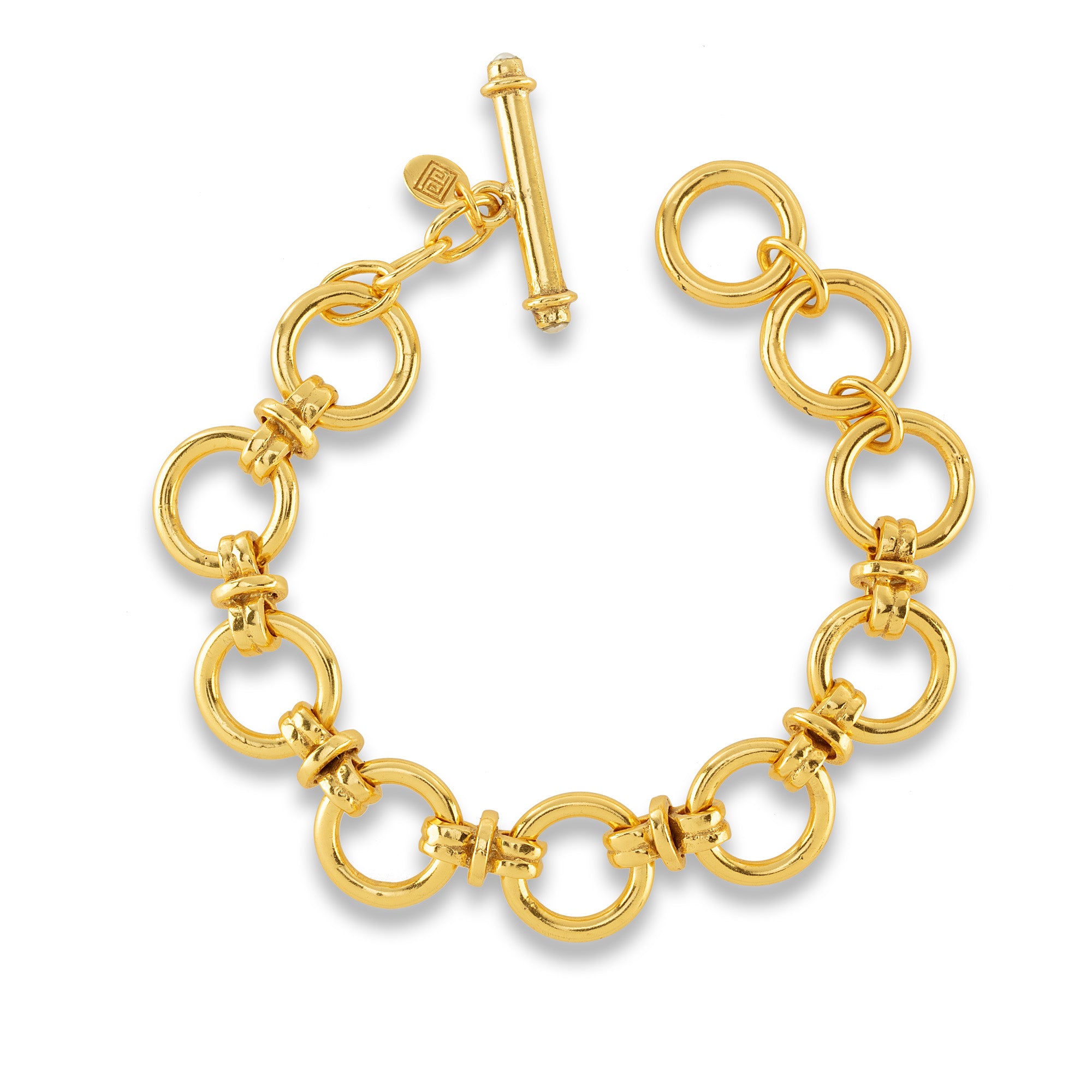 Chunky Link T-Bar Bracelet: The Wilma