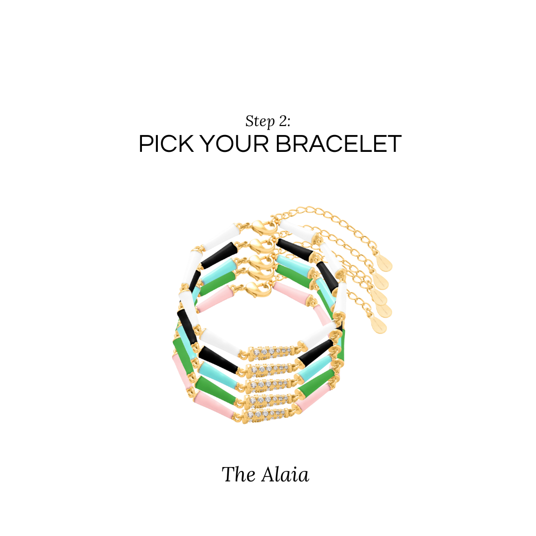 Bamboo Tennis Bracelet: The Alaia