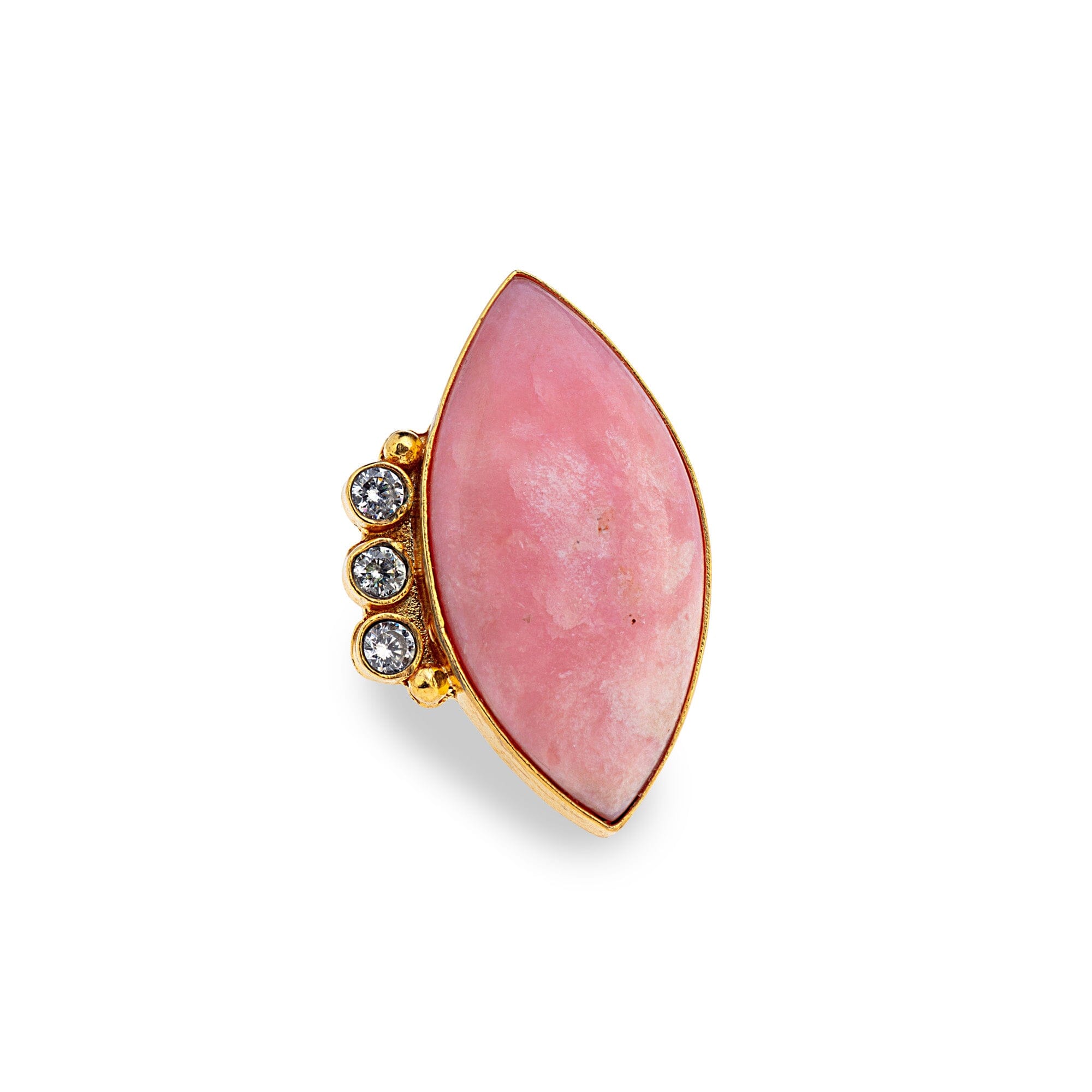 One of a Kind Ring (Peruvian Pink Opal) Jimena Alejandra 