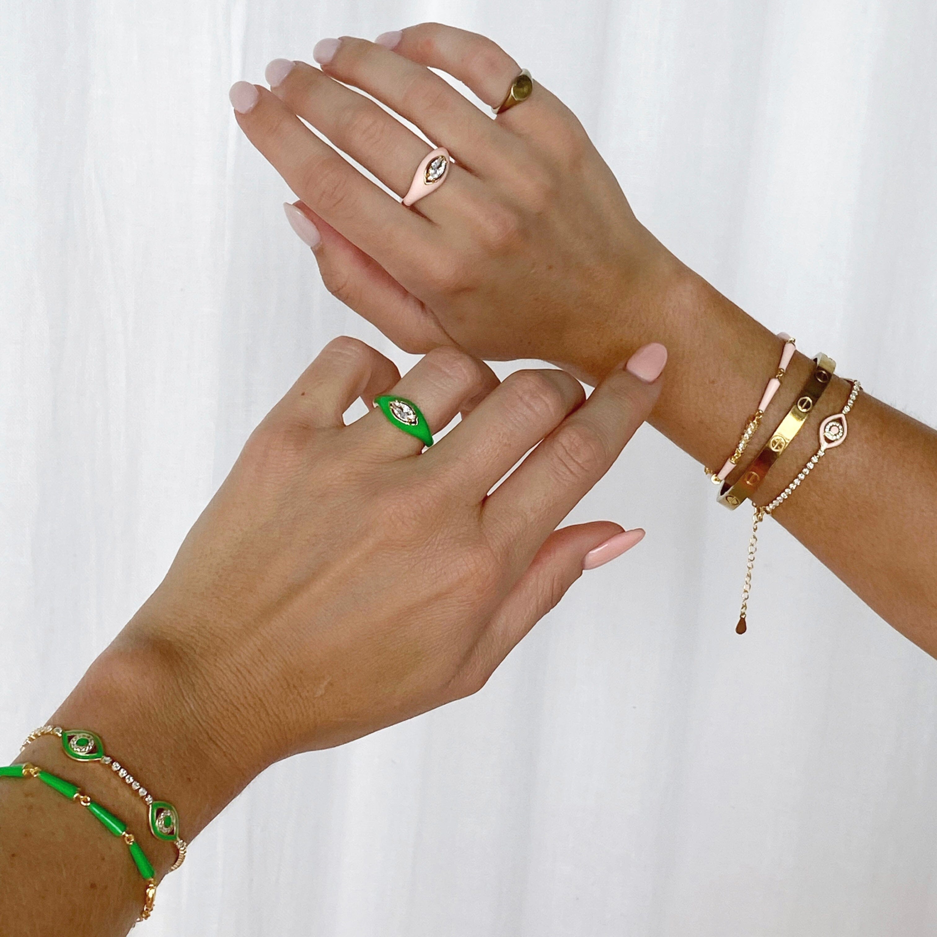 THE ALAIA (Green) Bracelets Jimena Alejandra 