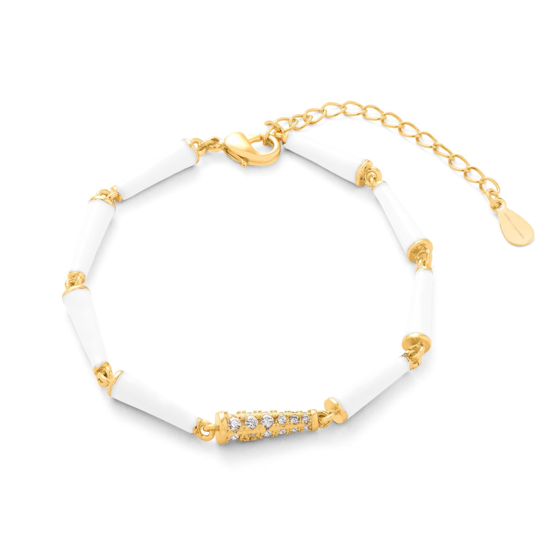 Bamboo Tennis Bracelet: The Alaia