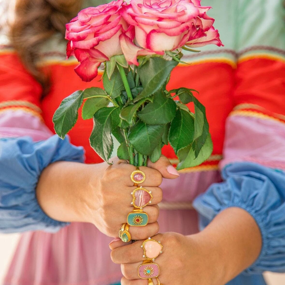 THE ARIANA (Rhodochrosite) Rings Jimena Alejandra 