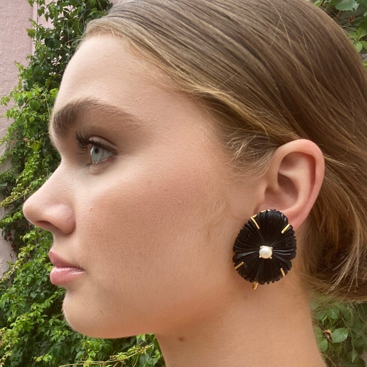 THE EMILIA (Black Onyx) Earrings Jimena Alejandra 