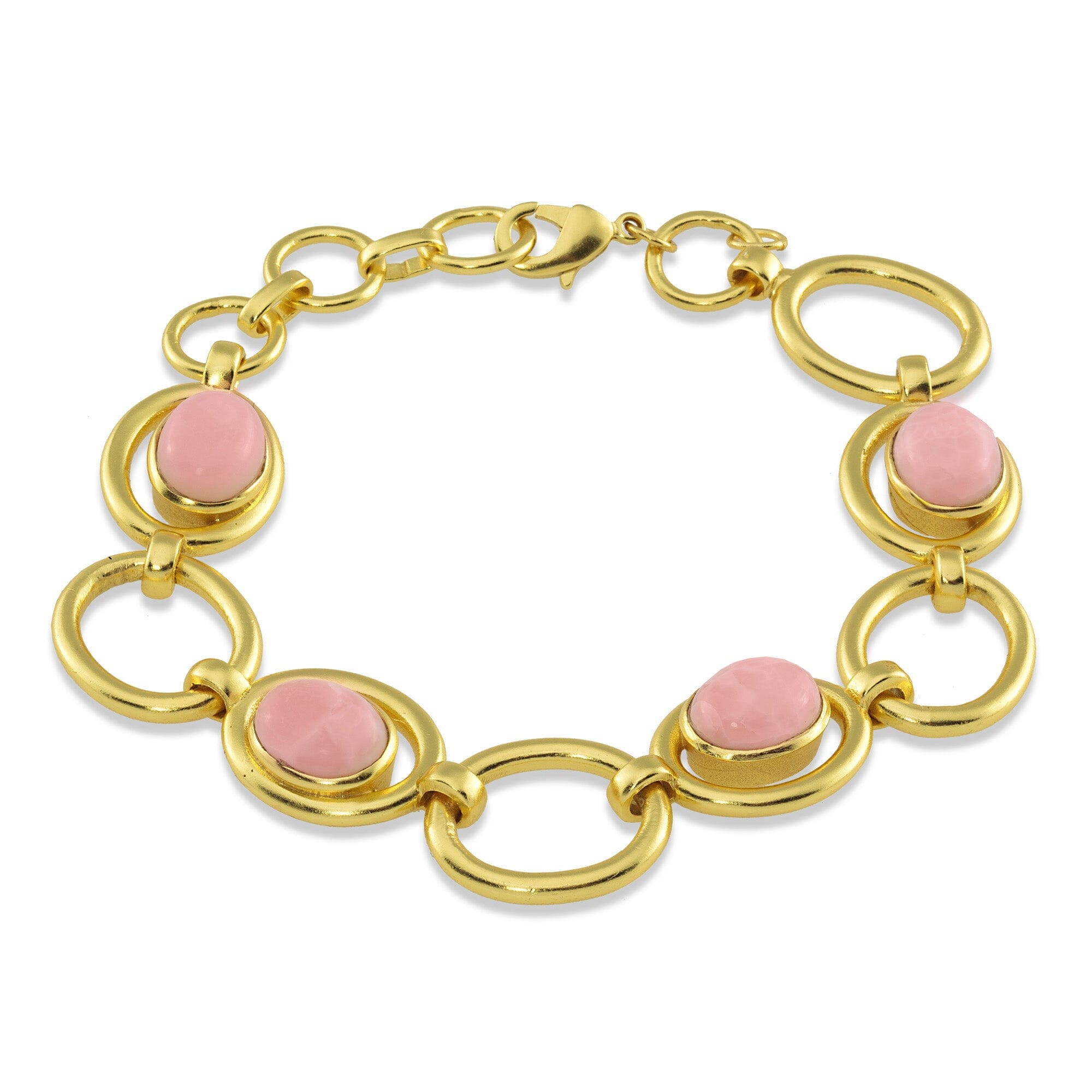 1 - 4 stone bracelet pink opal Jimena Alejandra 