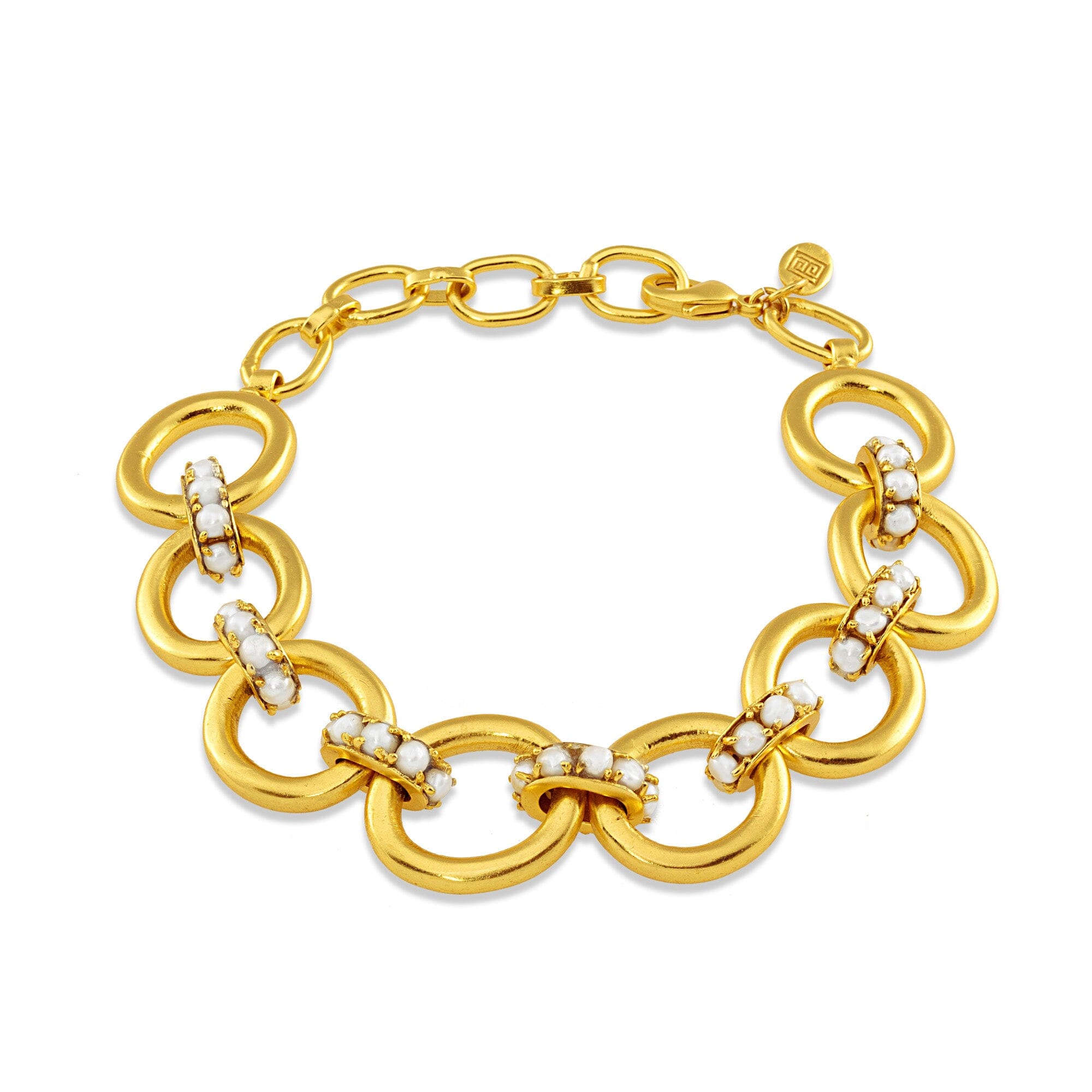 1 - pearl links bracelet Jimena Alejandra 