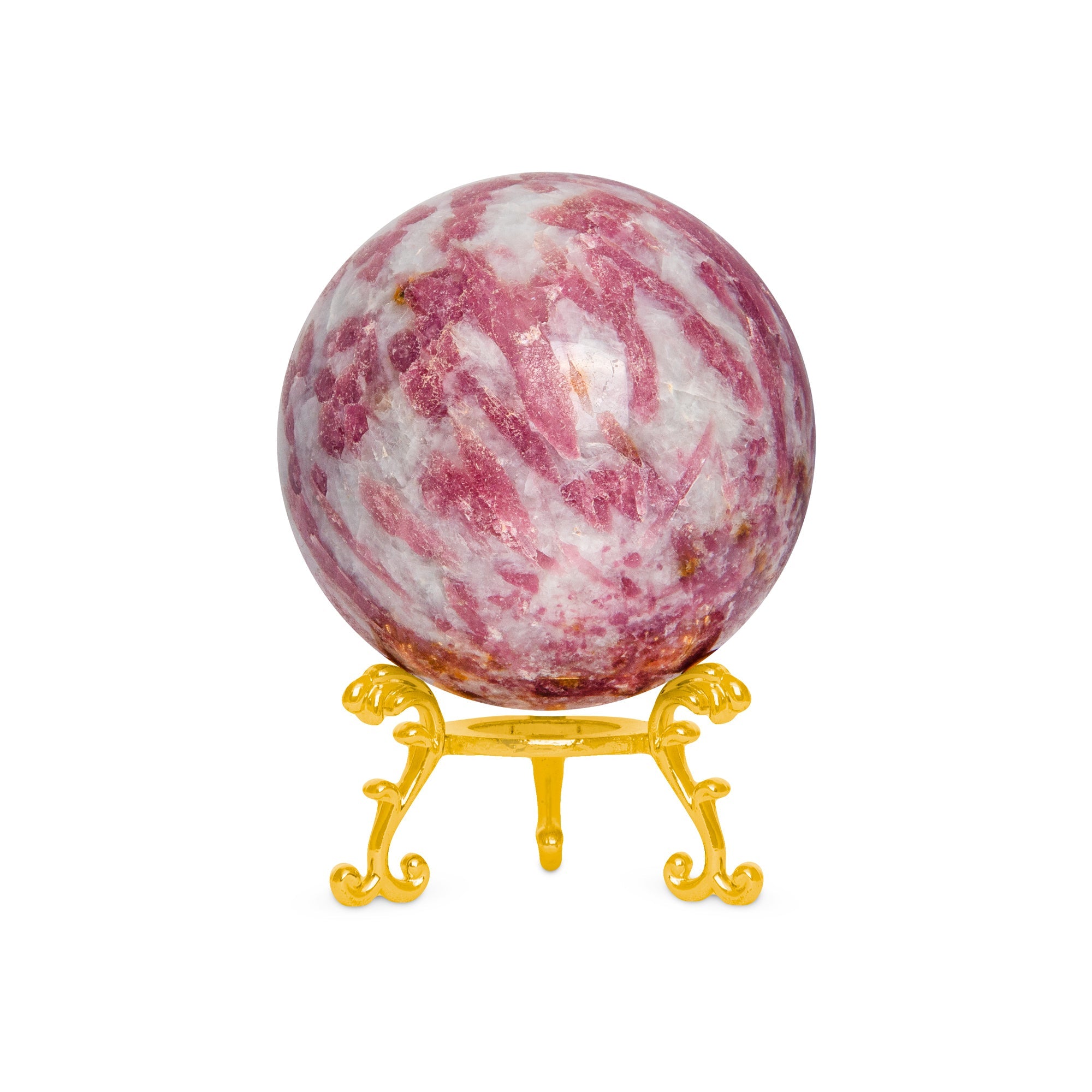 PINK TOURMALINE SPHERE Jimena Alejandra 