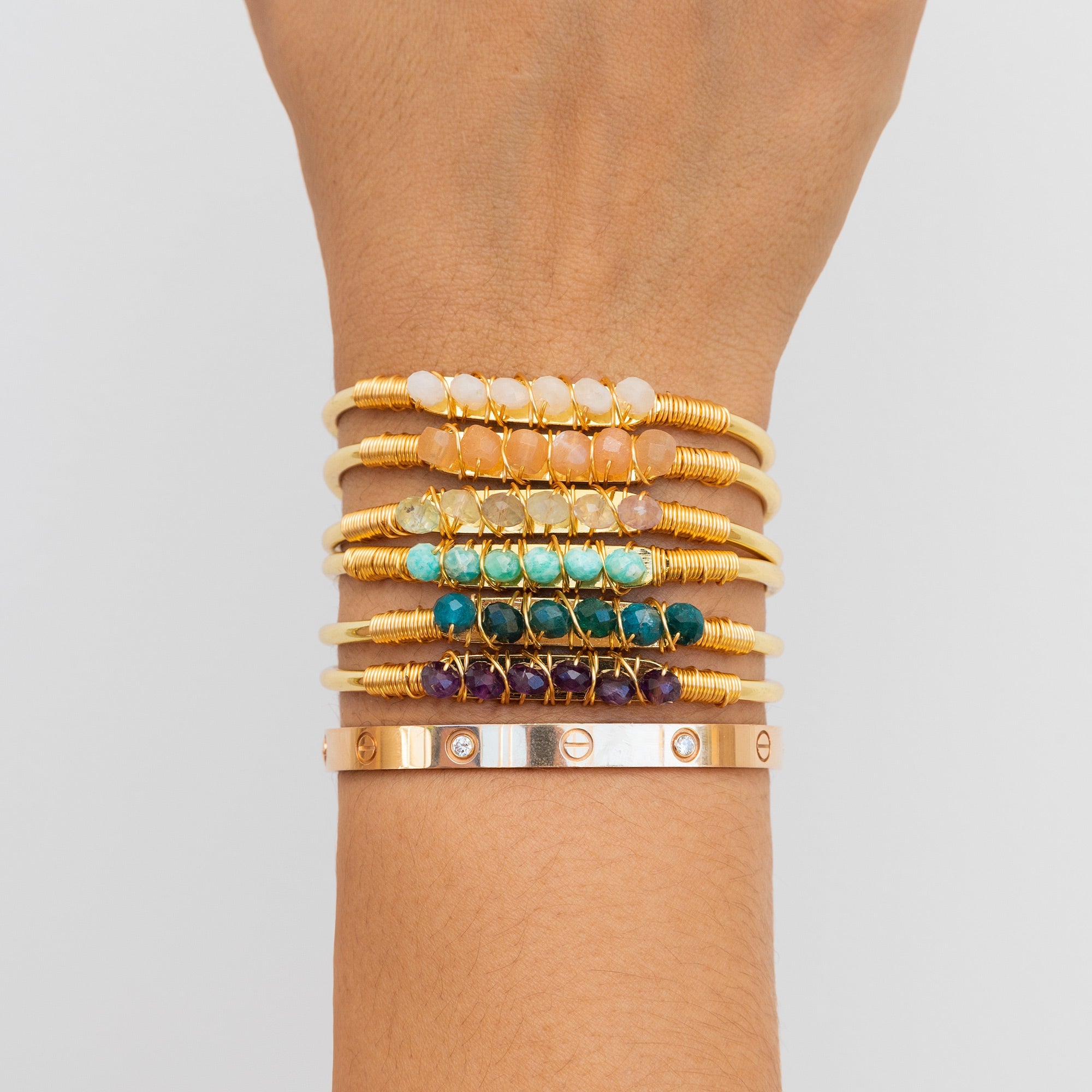 THE ALLIE (Apatite) Bracelets Jimena Alejandra 