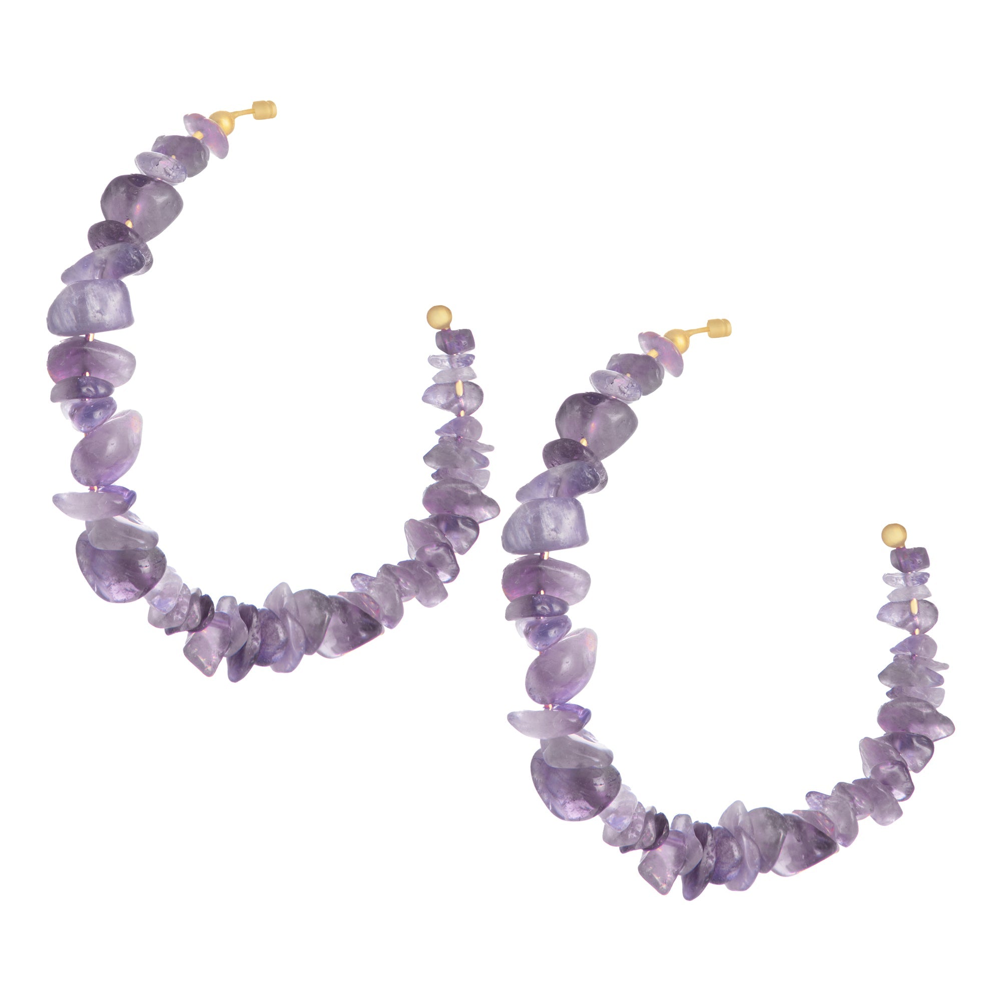 THE AVERY (Amethyst) Earrings Jimena Alejandra 