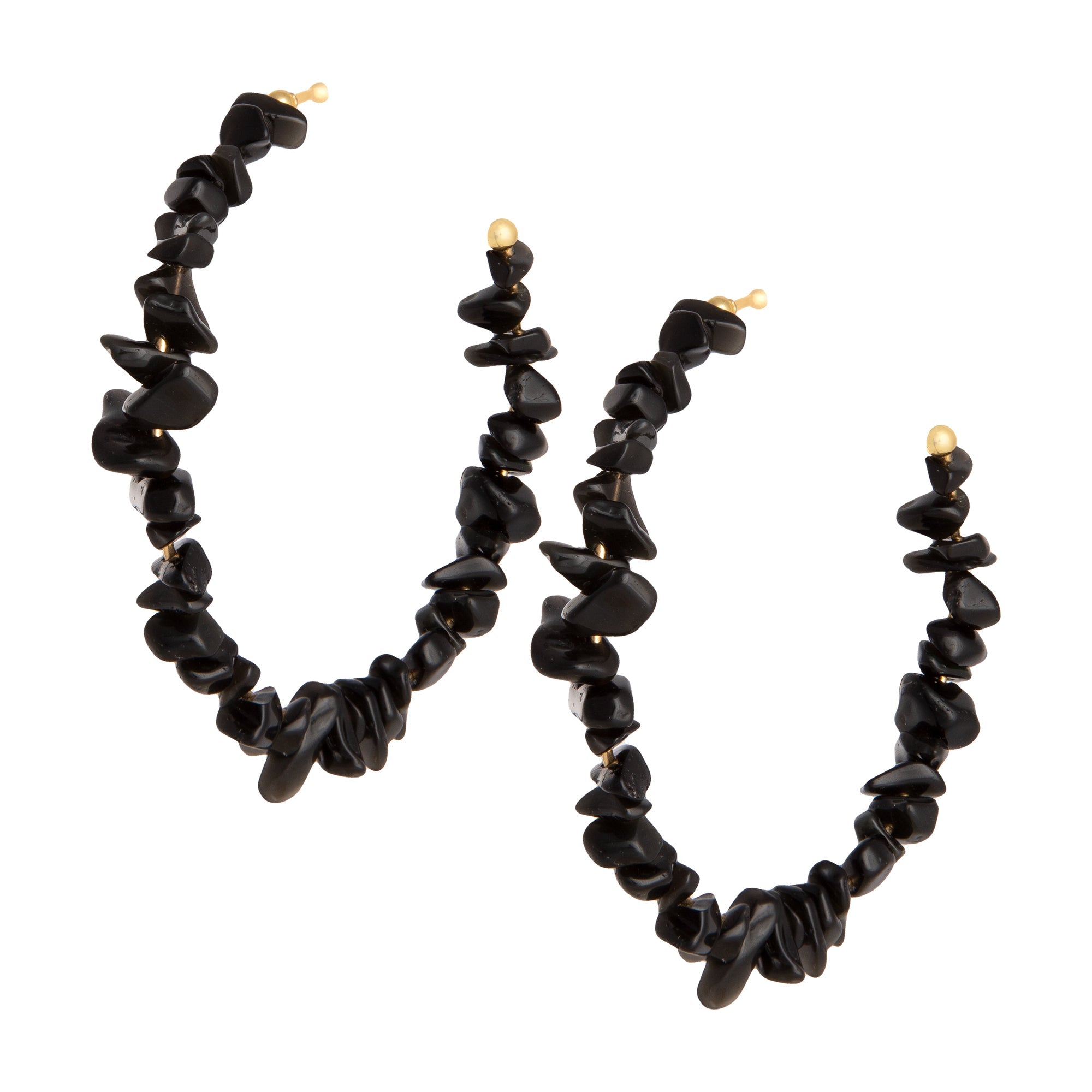 THE AVERY (Black Onyx) Earrings Jimena Alejandra 