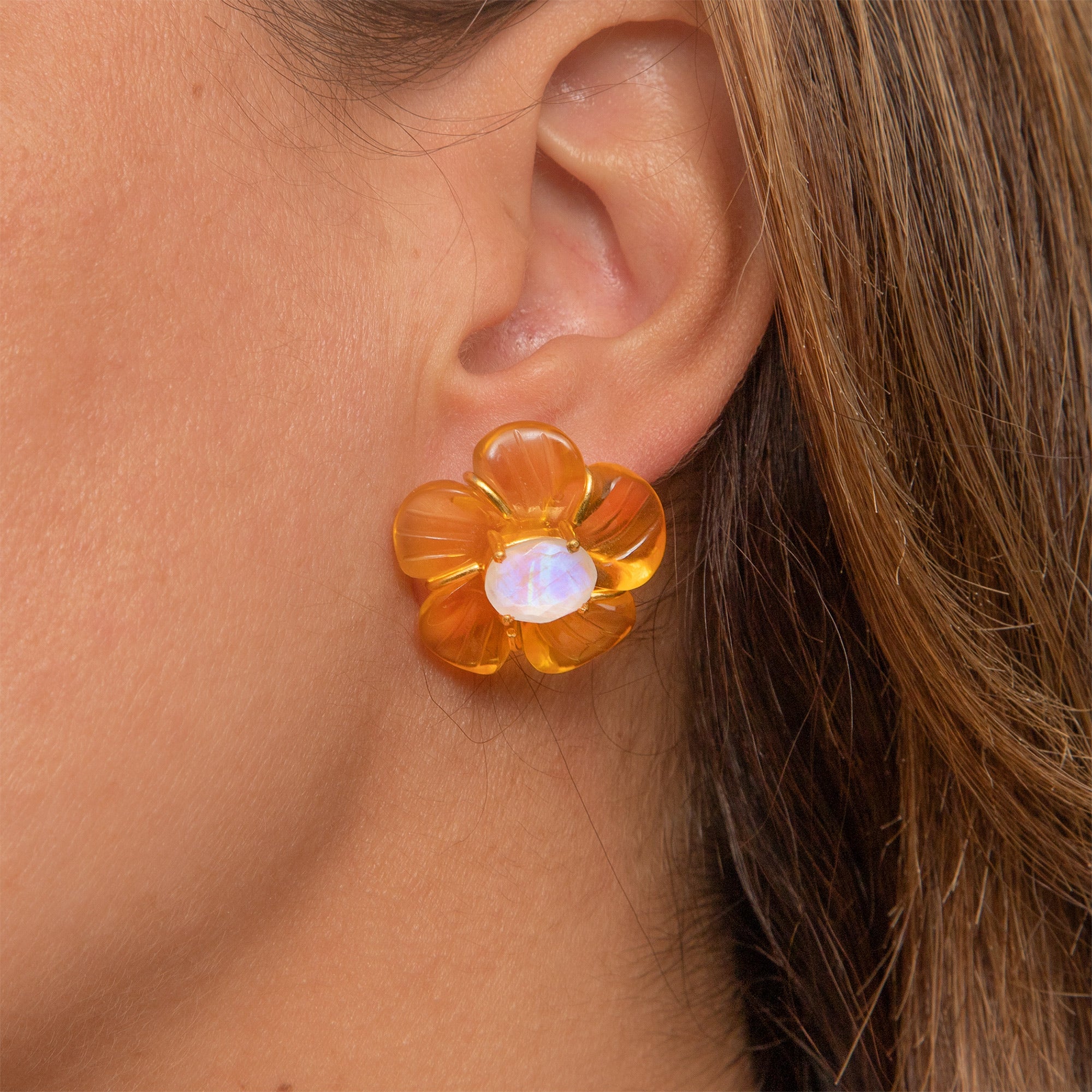 THE CYNTHIA (Citrine) Earrings Jimena Alejandra 