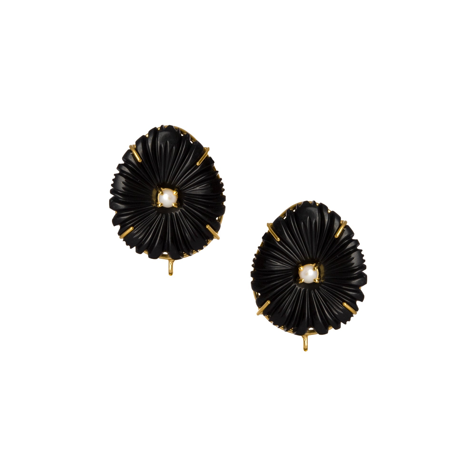 THE EMILIA (Black Onyx) Earrings Jimena Alejandra 