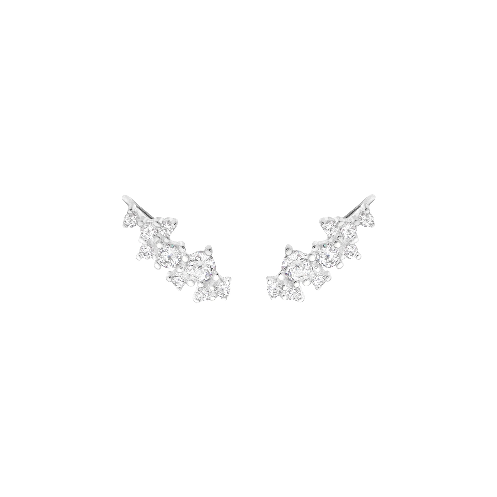 THE KENDRA (SILVER) Earrings Jimena Alejandra Silver 