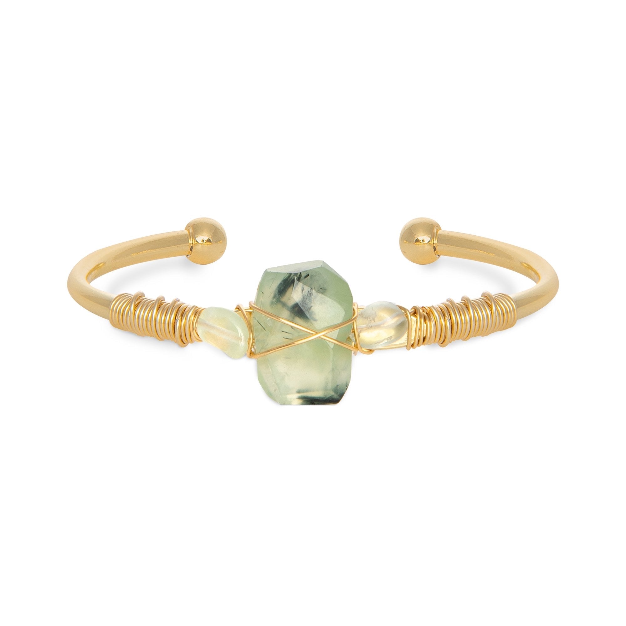 THE REVA (Green Amethyst) Bracelets Jimena Alejandra 