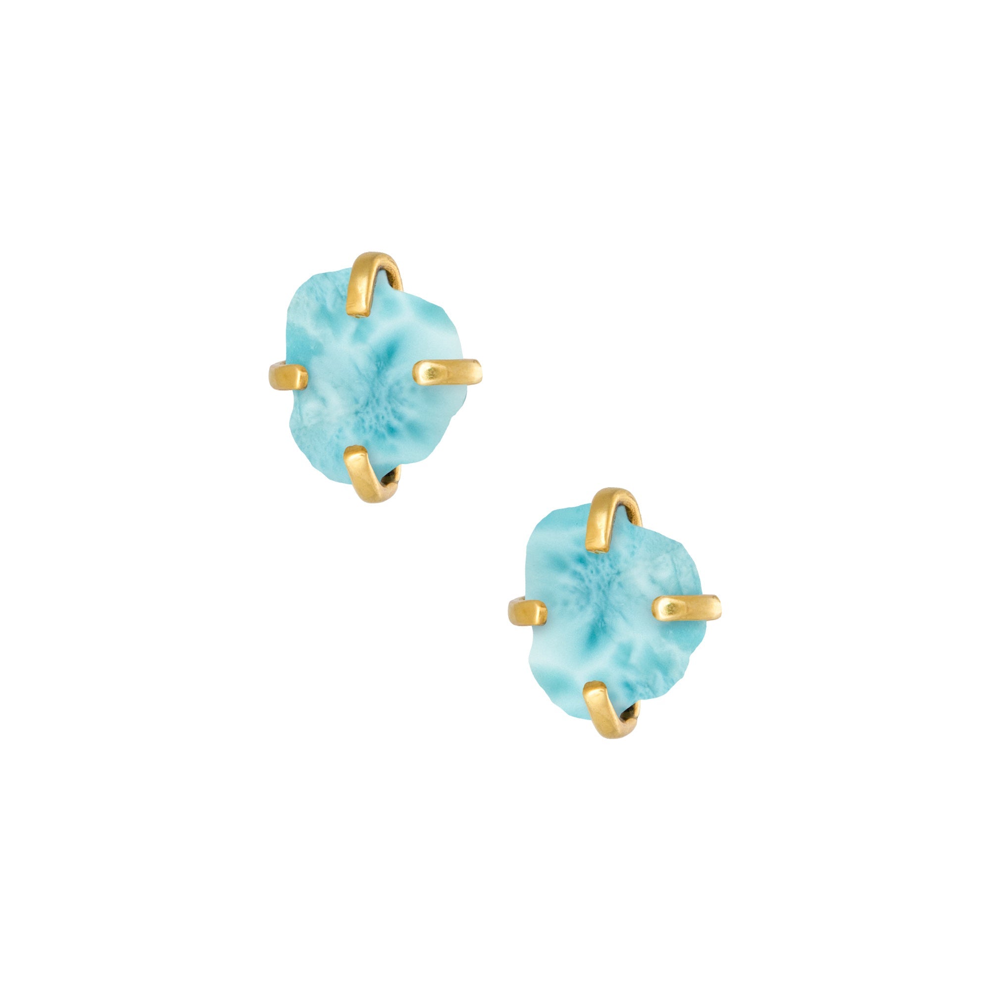 THE RILEY (Larimar) Earrings Jimena Alejandra 